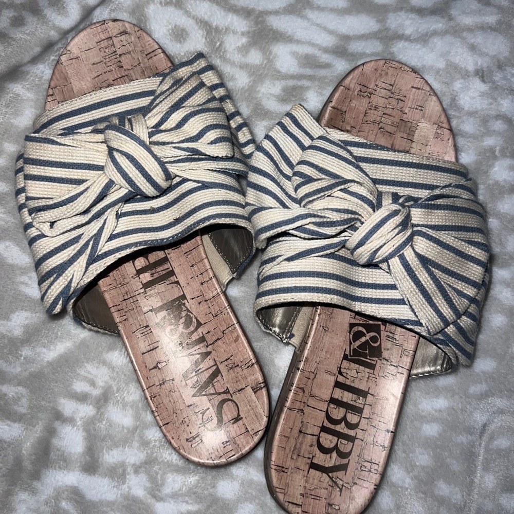 NEVER WORN Sam & Libby Resort Wear Sandals